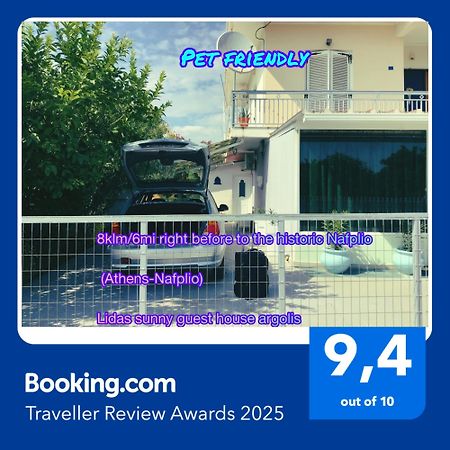Lidas Sunny Guest House Argolis Nafplio Exteriér fotografie