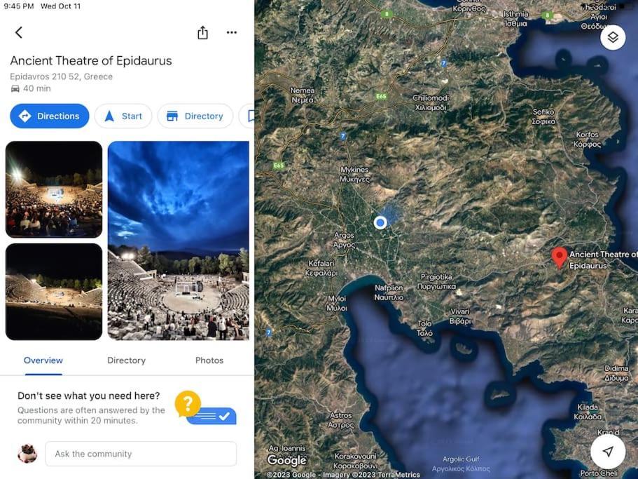Lidas Sunny Guest House Argolis Nafplio Exteriér fotografie