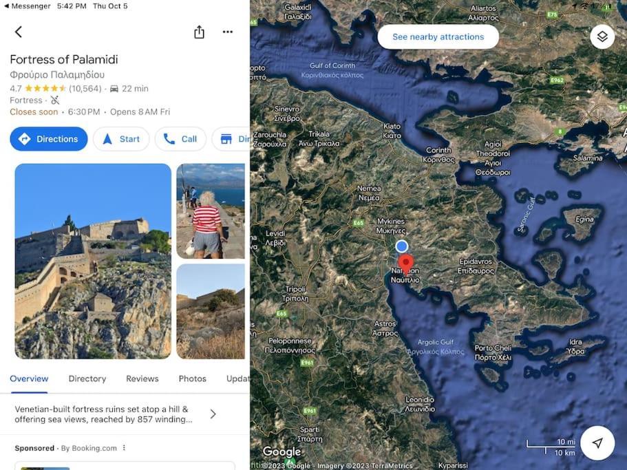 Lidas Sunny Guest House Argolis Nafplio Exteriér fotografie