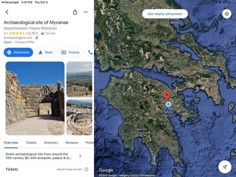 Lidas Sunny Guest House Argolis Nafplio Exteriér fotografie
