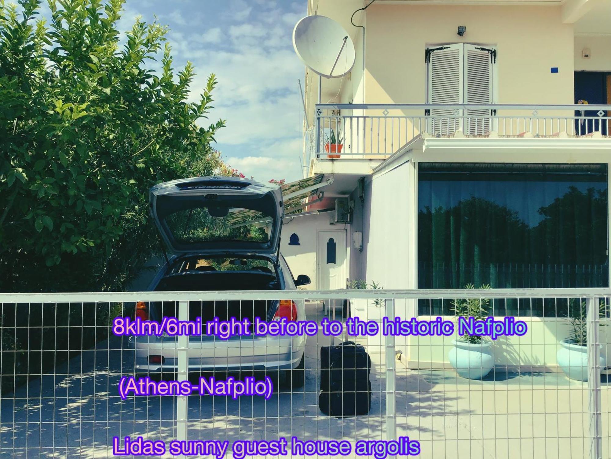Lidas Sunny Guest House Argolis Nafplio Exteriér fotografie