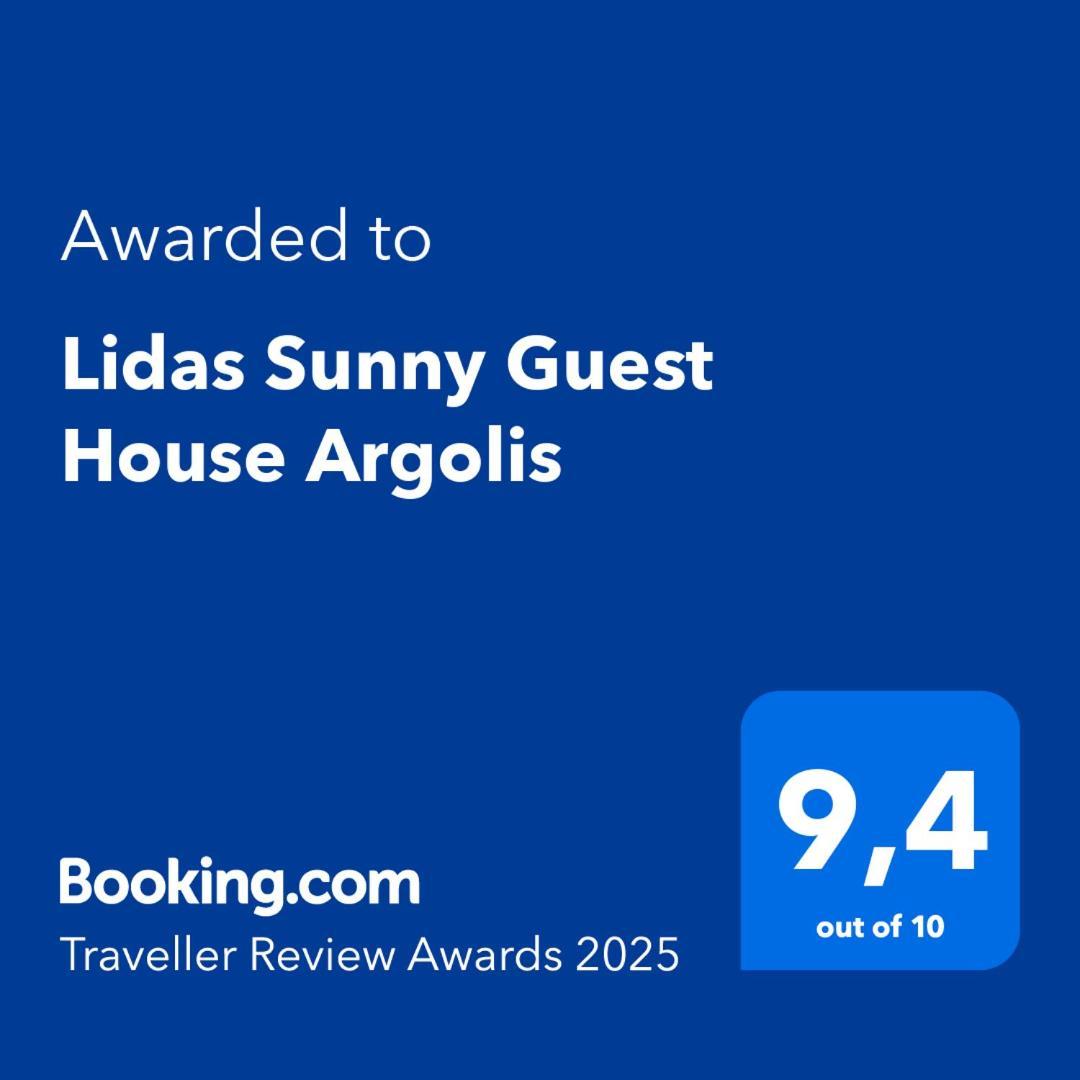 Lidas Sunny Guest House Argolis Nafplio Exteriér fotografie